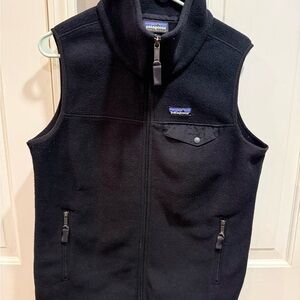 Patagonia Synchilla Black Fleece Vest